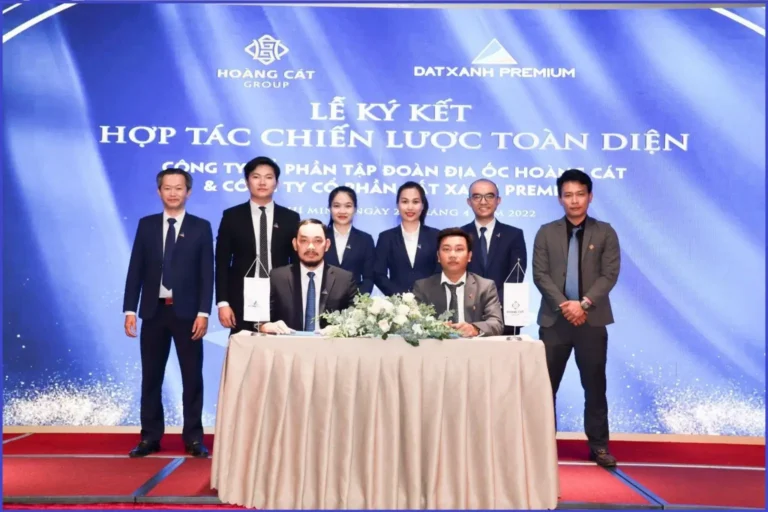 Lễ Ký Kết Hợp Tác Chiến Lược Toàn diện giữa Dat Xanh Premium & Hoàng Cát Group