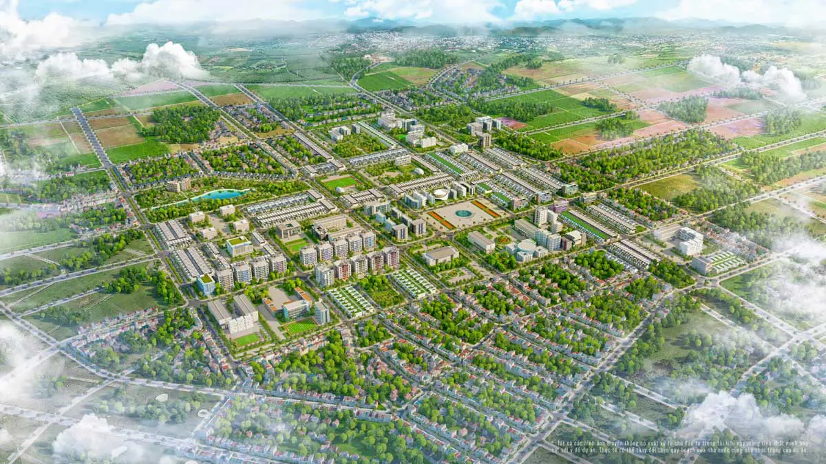 Phối cảnh dự án TNR Stars Đắk Đoa