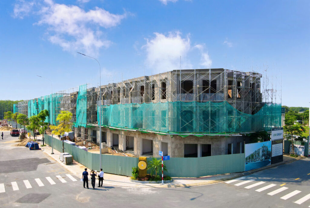 Các hạng mục tại Lan Anh Avenue đang được thi công đúng tiến độ theo kế hoạch