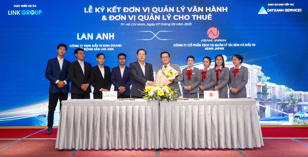 Asahi Japan được "chọn mặt gửi vàng" trở thành đơn vị quản lý vận hành và quản lý cho thuê của Khu Compound cao cấp Lan Anh Avenue