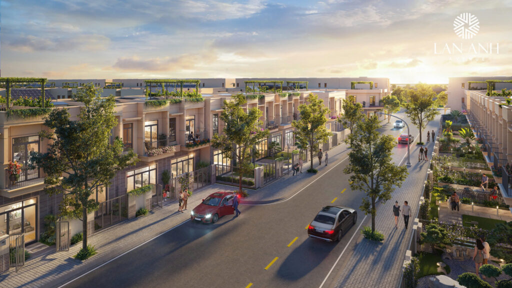 Phối cảnh dự án Lan Anh Avenue - Khu compound cao cấp dành cho chuyên gia