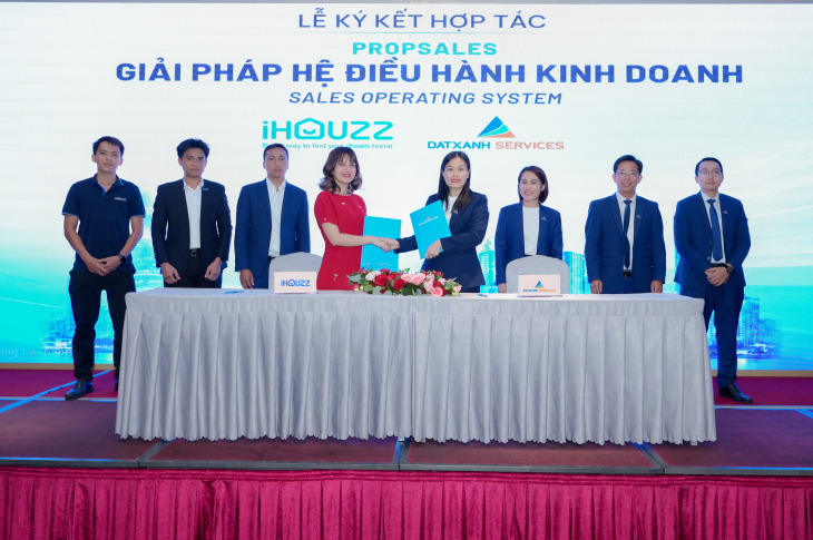 iHouzz và Dat Xanh Services ký kết hợp tác triển khai PropSales – Giải pháp hệ điều hành kinh doanh bất động sản