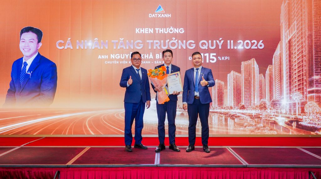 Anh Nguyễn Khả Bình – CVKD Sàn 8 nhận danh hiệu Cá nhân tăng trưởng Quý II/2026