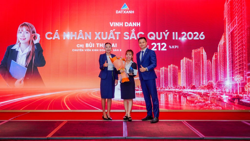 Chị Bùi Thị Mai – CVKD Sàn 8 nhận danh hiệu Cá nhân xuất sắc Qúy II/2026