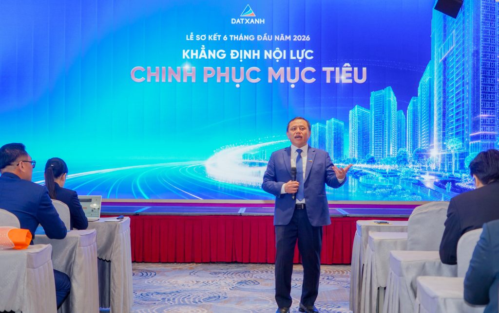 Ông Trần Quốc Thịnh – Tổng Giám đốc Dat Xanh Services chỉ đạo, định hướng chiến lược kinh doanh Quý III/2026